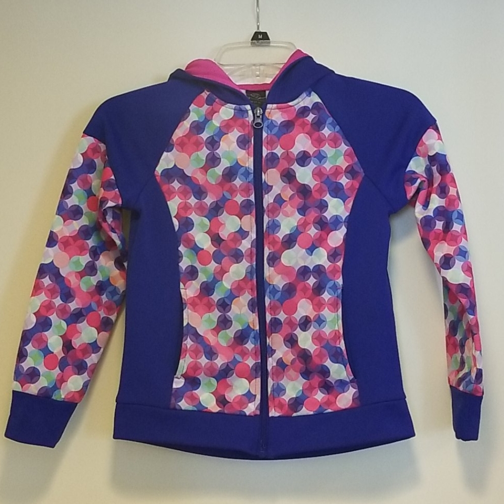 Champion Fleece Jacket Blue Medium